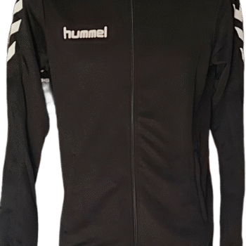Czarna bluza rozpinana Hummel – młodzieżowa i męska, sportowy styl