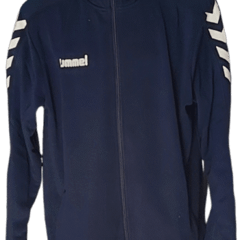 Granatowa bluza rozpinana Hummel – młodzieżowa i męska, sportowy styl