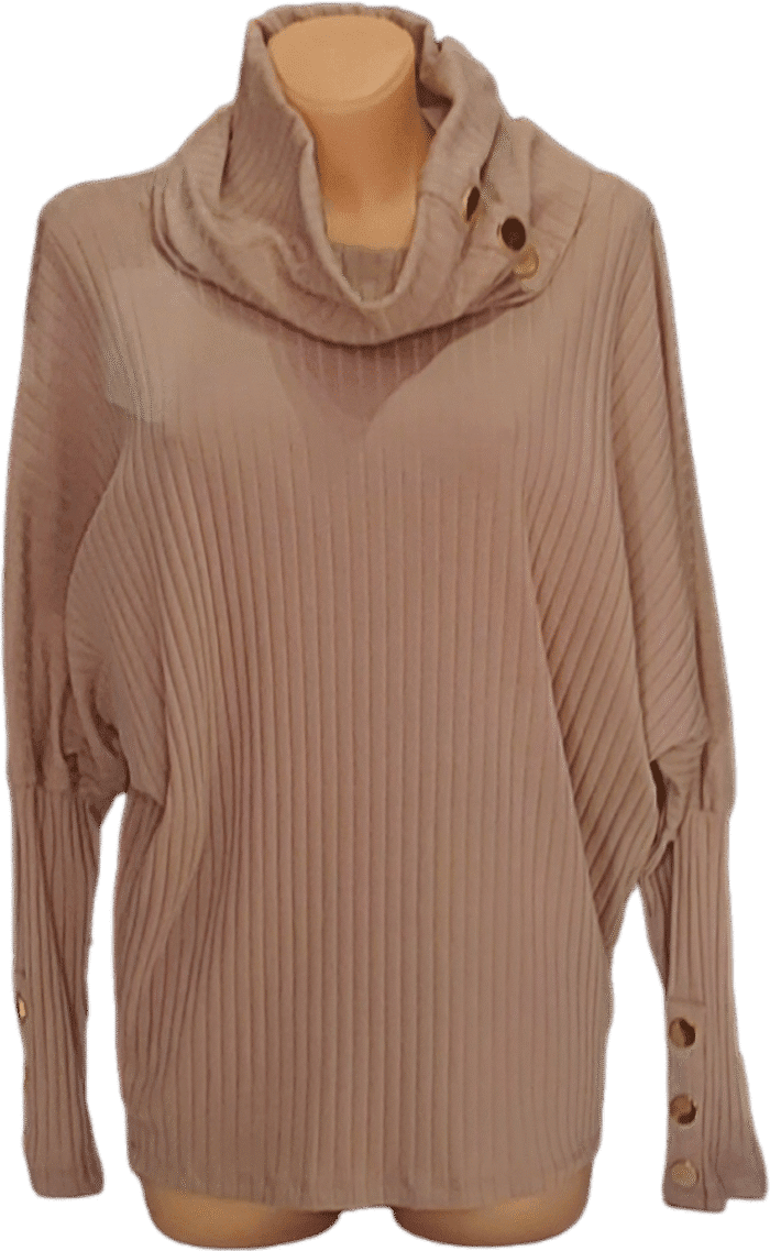 Sweter z golfem