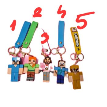 🟩 Figurki z gry Minecraft – kolekcjonerskie breloczki 🟩